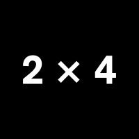 2x4 logo