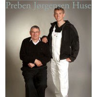Preben Jørgensen Huse A/S logo