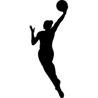 WNBA (Women's National Basketball Association) logo