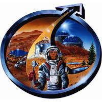 The Mars Society logo
